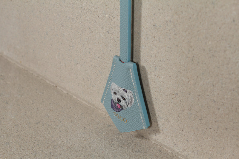 Epsom Sky Blue Pet Charm